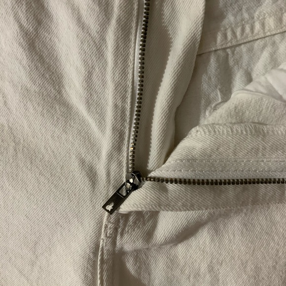 High Waisted Denim White Short - Picture 11 of 14